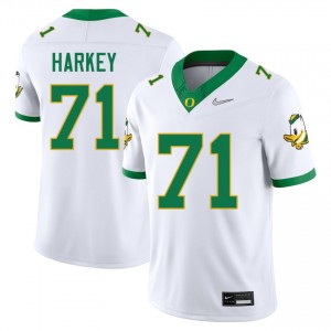 Alex Harkey UO College Football Men Limited #71 Jersey - White