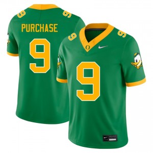 Blake Purchase UO #9 College Football Men's University Jerseys - Green