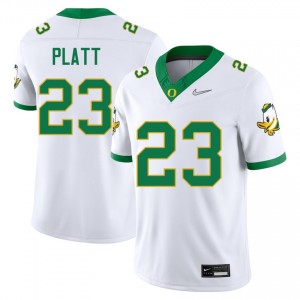 Brayden Platt University of Oregon Game College Football Mens #23 Jerseys - White