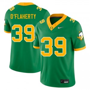 Cormac O'Flaherty University of Oregon Game College Football #39 Mens Jersey - Green