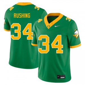 Cruz Rushing Oregon Ducks College Football Men's #34 2025-26 Jersey - Green