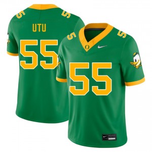 Douglas Utu Oregon High School #55 Men's College Football Jersey - Green