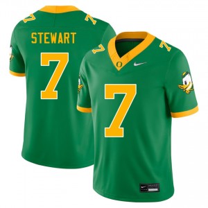Evan Stewart Oregon #7 Mens College Football University Jersey - Green