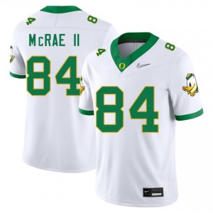 Jovon McRae II University of Oregon NCAA Mens #84 College Football Jersey - White