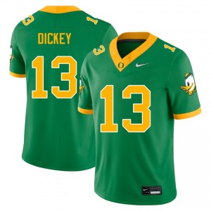 Jurrion Dickey The Ducks College Football #13 University Men's Jerseys - Green
