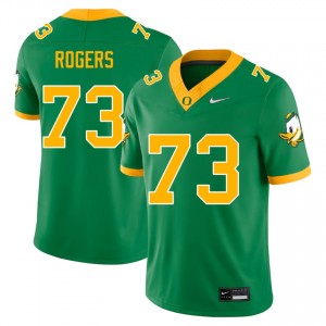 Kawika Rogers The Ducks College Football Mens #73 2025-26 Jerseys - Green