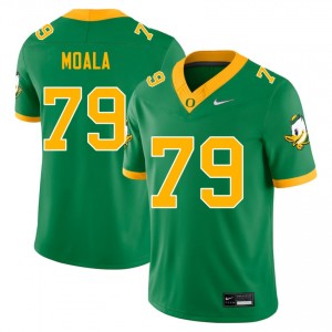 Lipe Moala UO Official Mens #79 College Football Jersey - Green