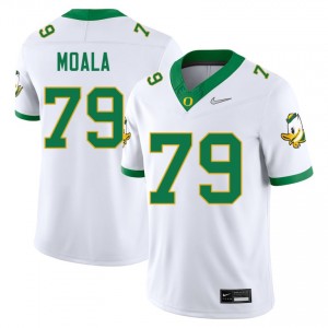 Lipe Moala UO Mens #79 College Football 2025 Jerseys - White