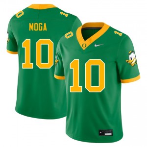 Luke Moga University of Oregon Men's Alumni #10 College Football Jersey - Green