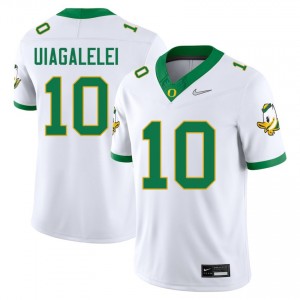 Matayo Uiagalelei UO #10 Alumni Men's College Football Jersey - White