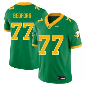 Matthew Bedford UO #77 2025-26 College Football Men Jerseys - Green