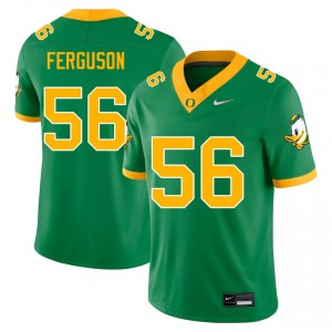 Trent Ferguson Oregon Ducks #56 College Football Official Men's Jerseys - Green