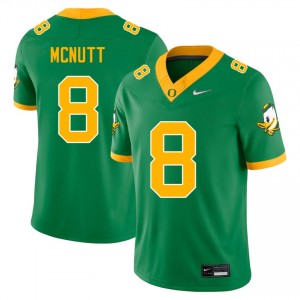Trey Mcnutt UO College Football Men's #8 Alumni Jerseys - Green