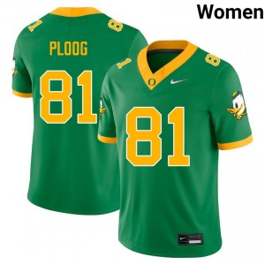 Vander Ploog UO Womens 2025-26 College Football #81 Jersey - Green