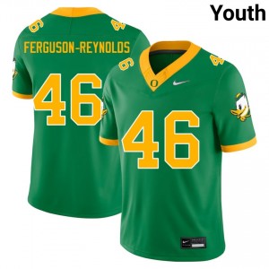 James Ferguson-Reynolds Ducks Youth #46 Limited College Football Jersey - Green