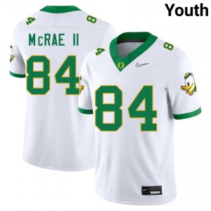 Jovon McRae II The Ducks College Football Youth #84 High School Jersey - White