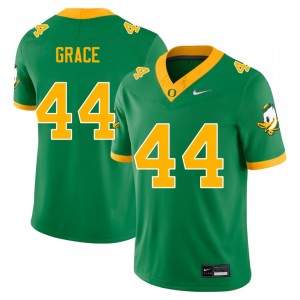 Zach Grace Ducks Men's Stitched College Football #44 Jerseys - Green